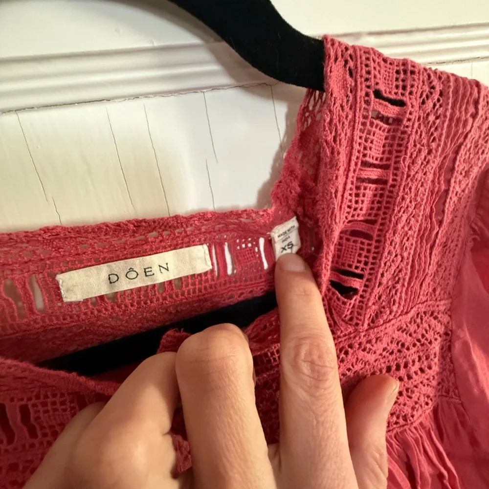 DÔEN Cadenza Nightgown in Stargazer Liliy - Picture 5 of 6